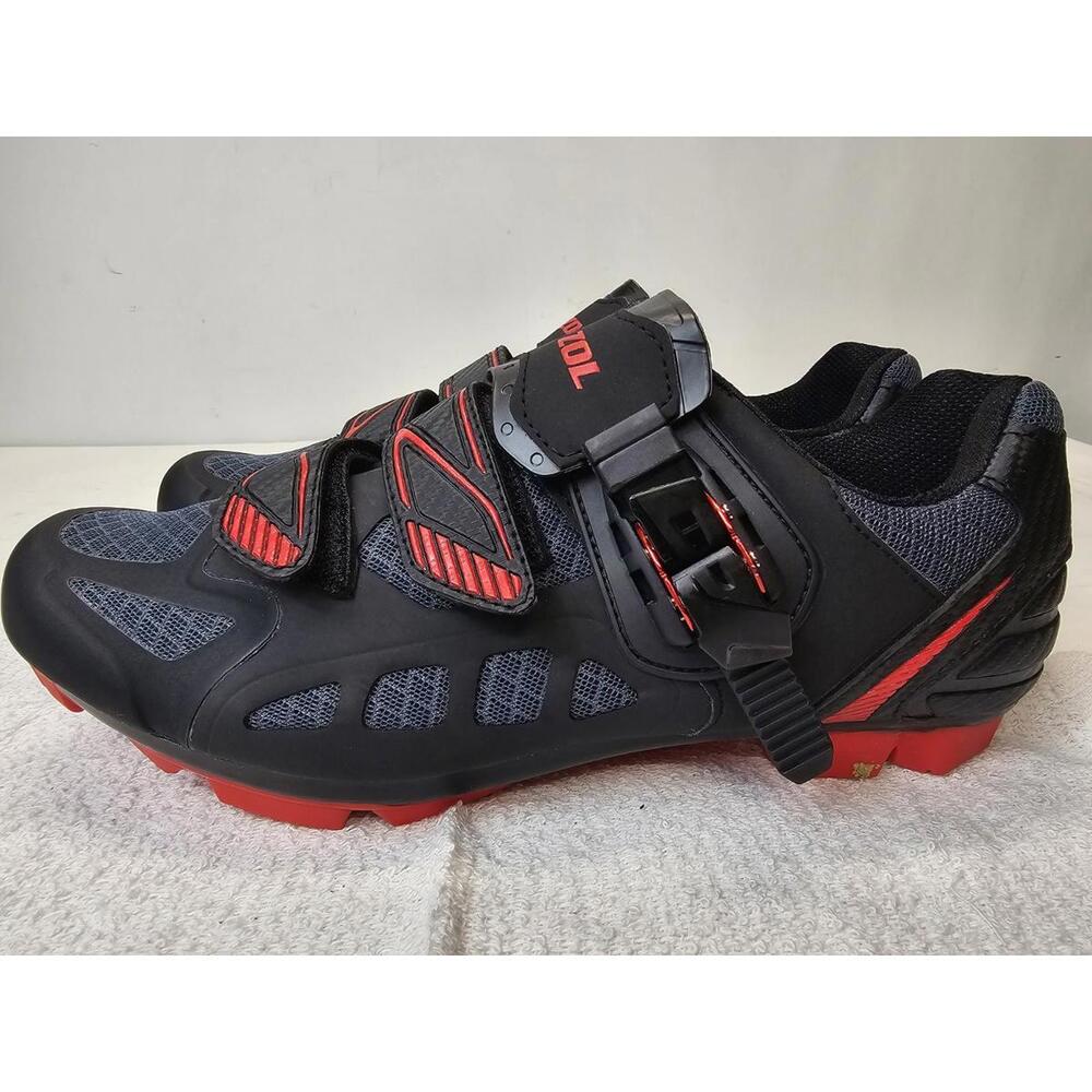 Zol Mens Size 11 44 Bike Shoes With Cleats New Cycling Moutain Biking